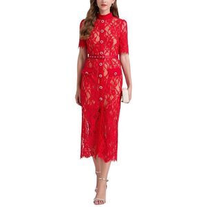 Vincent Womens  Midi Dress